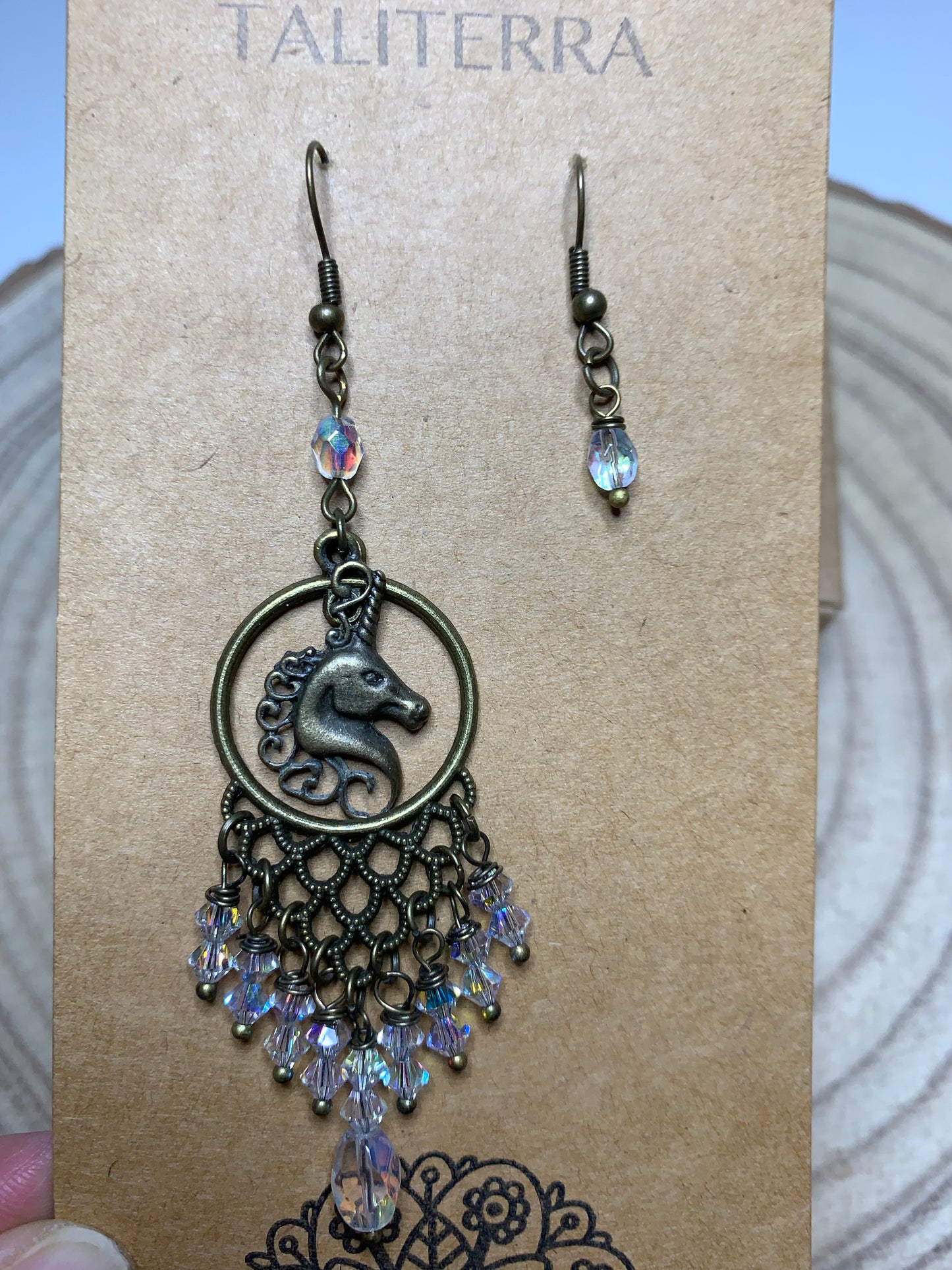 Bijou vibratoire de Conscience, énergie Licorne : Licorne Cristal, réunification