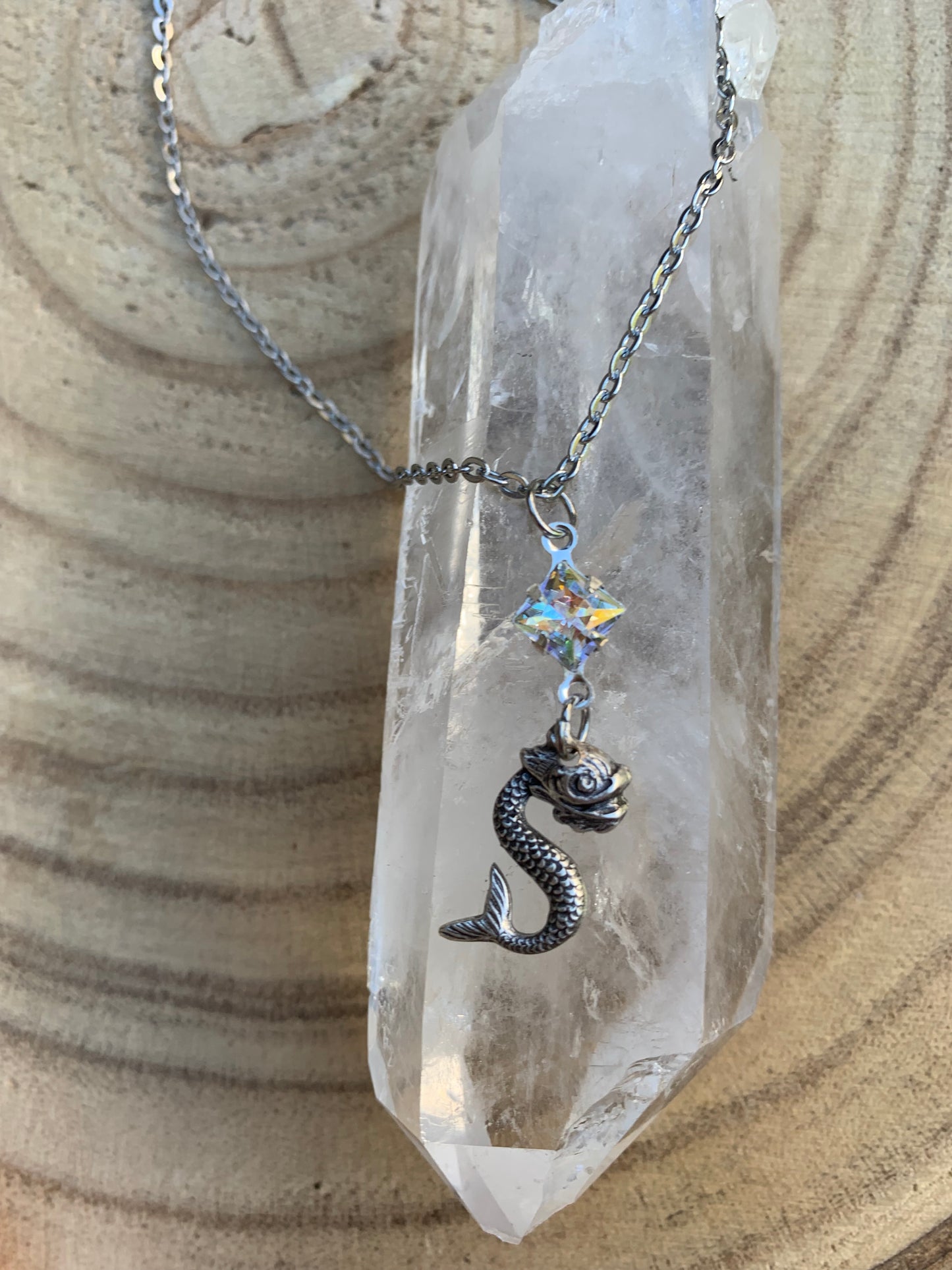 Bijou vibratoire d'intention : aide à la reconnexion du Féminin Sacrée avec l'énergie du Serpent cosmic