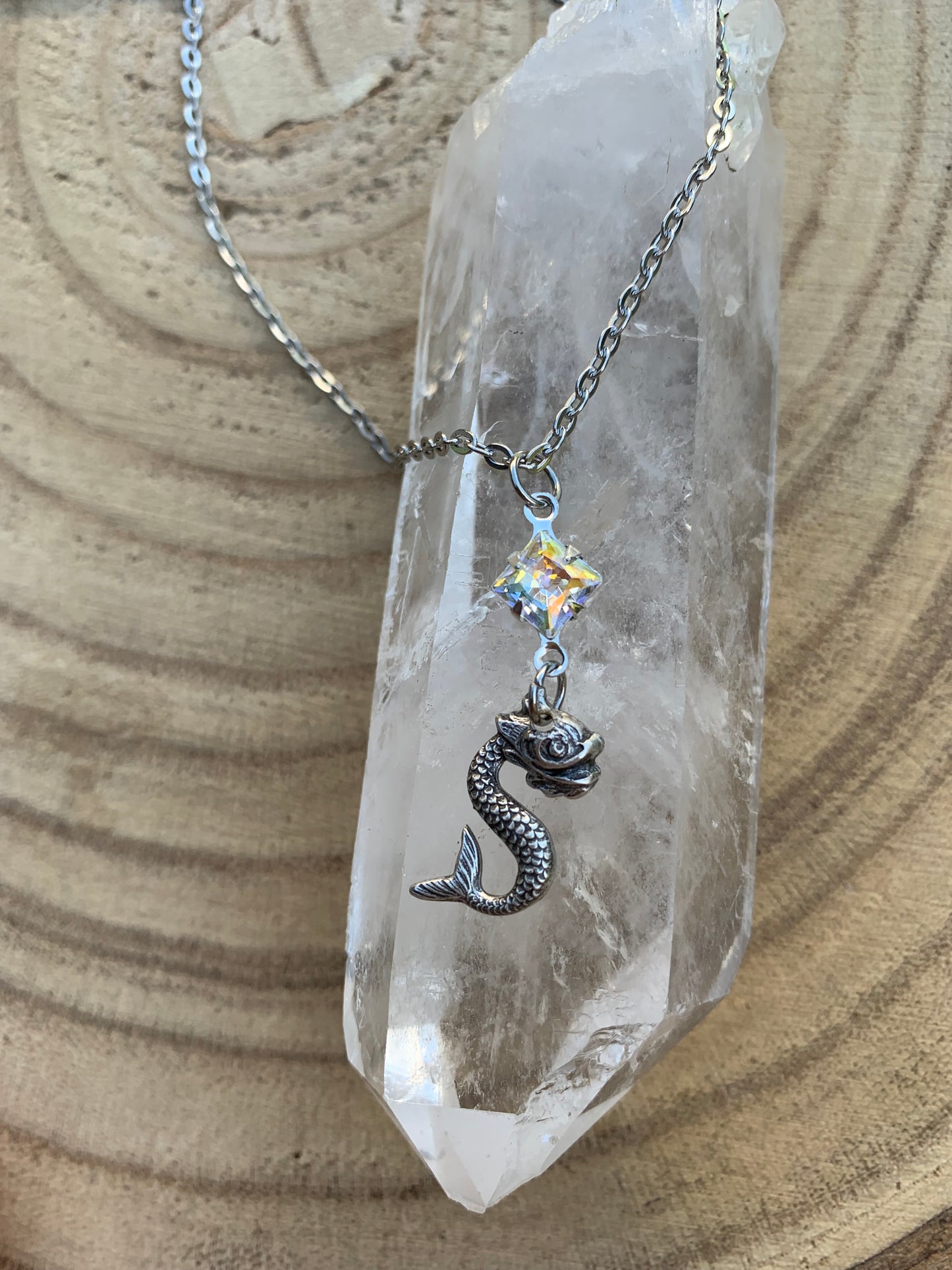 Bijou vibratoire d'intention : aide à la reconnexion du Féminin Sacrée avec l'énergie du Serpent cosmic
