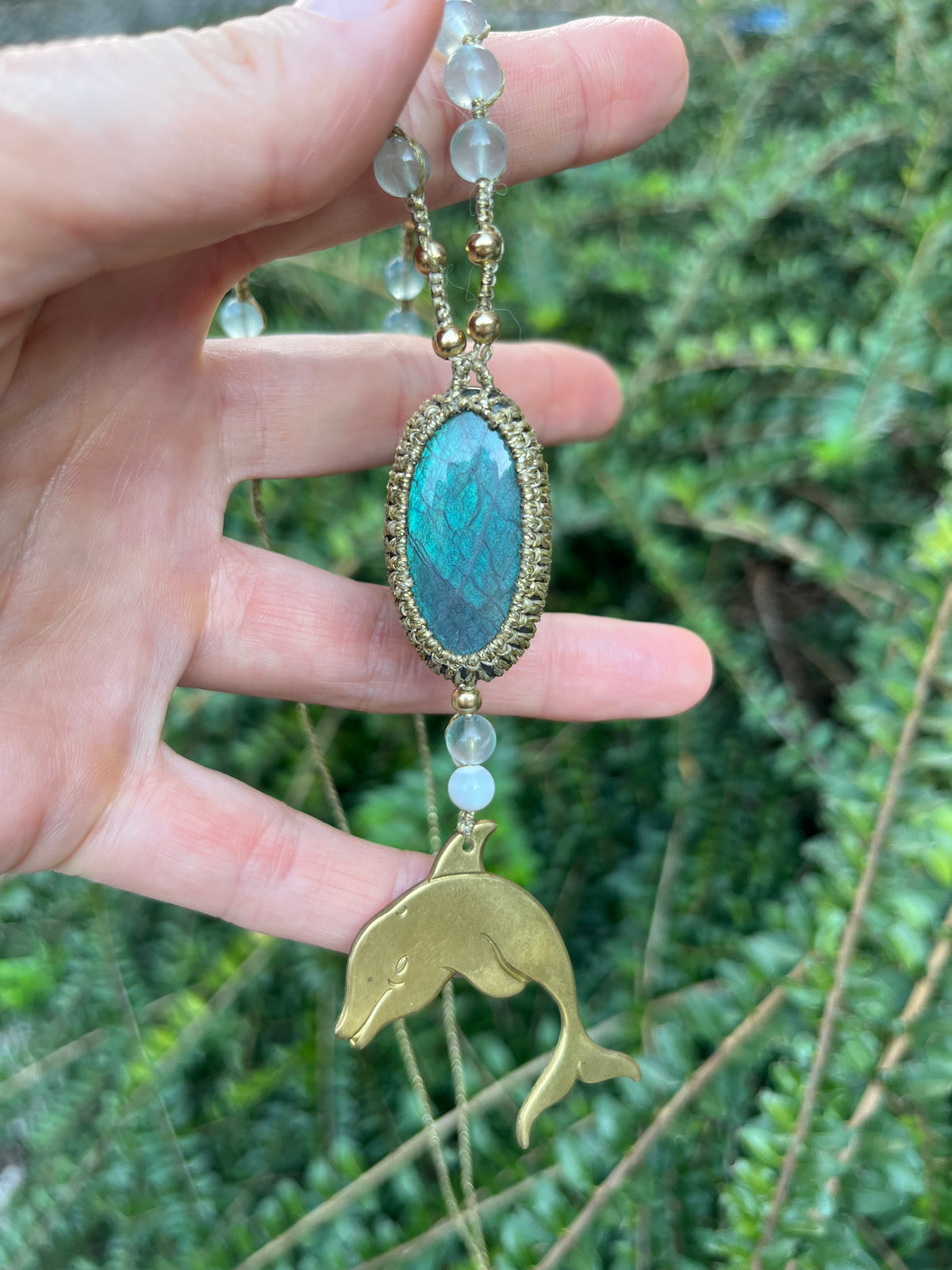 Collier-sautoir JOA-AlCHIMIA énergie des MAÎTRES DAUPHINS