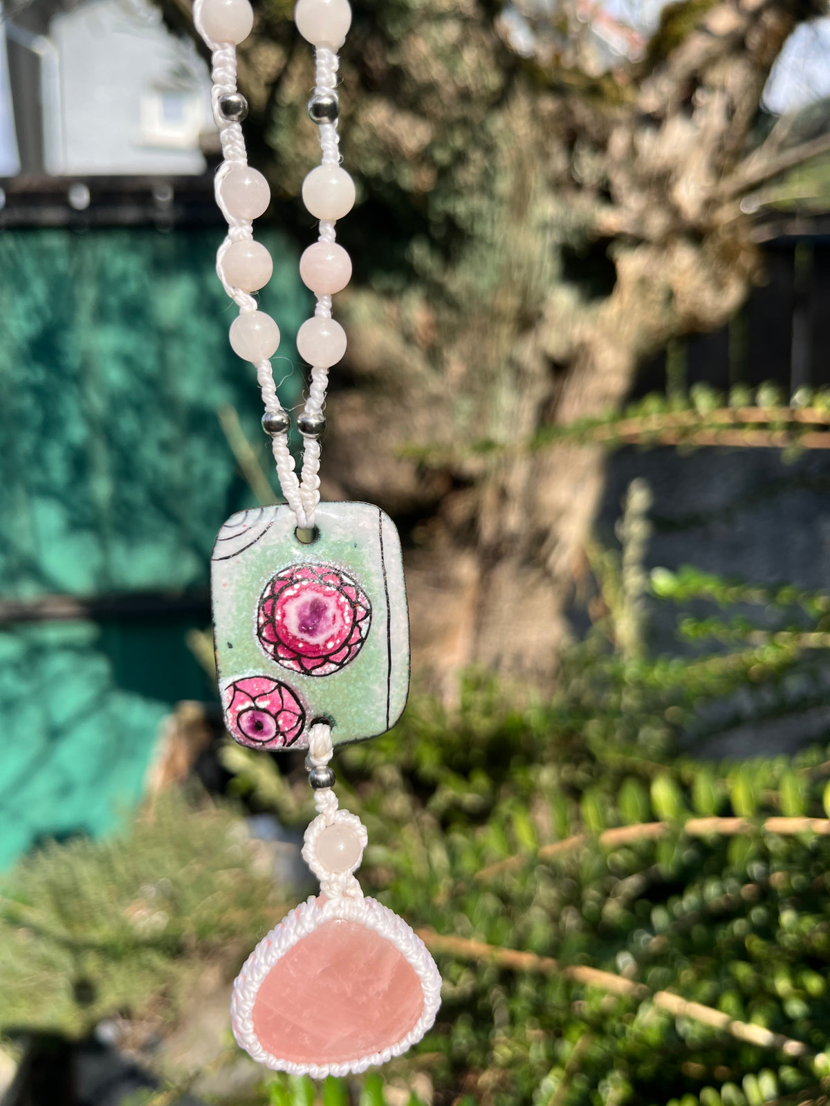 Collier-sautoir  MYRIAM'A Médecine de la Rose