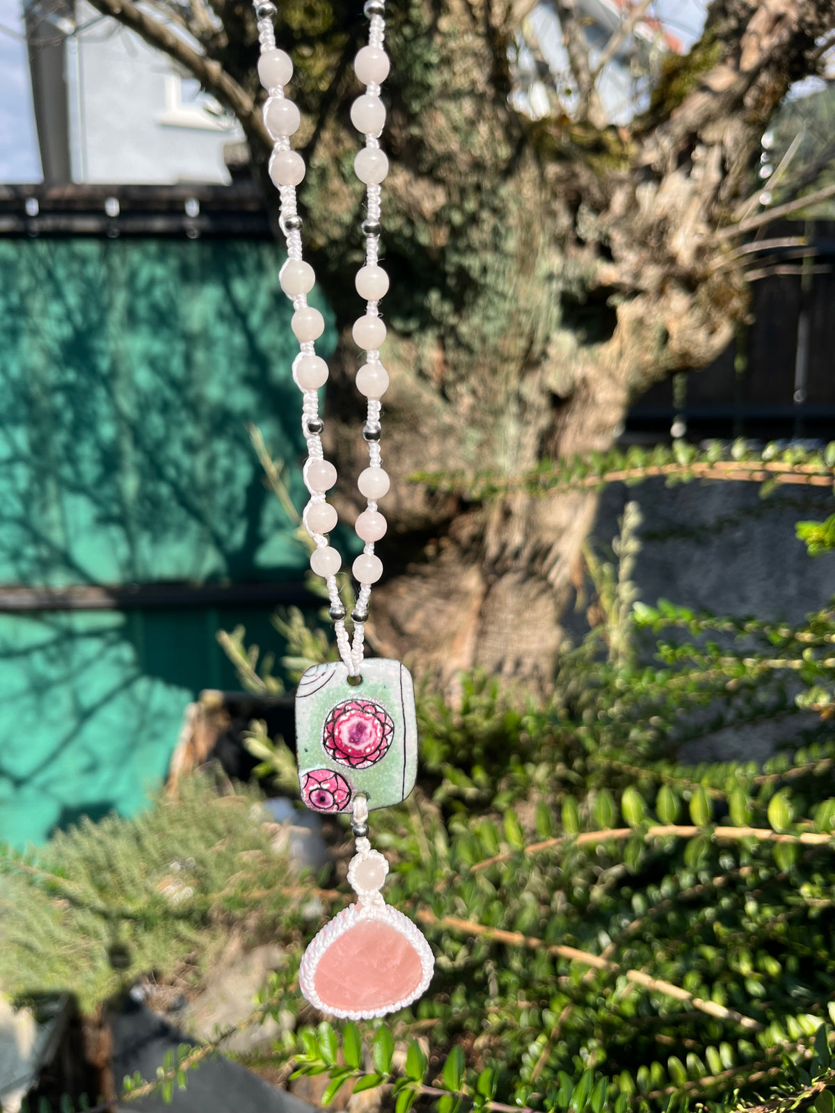 Collier-sautoir  MYRIAM'A Médecine de la Rose