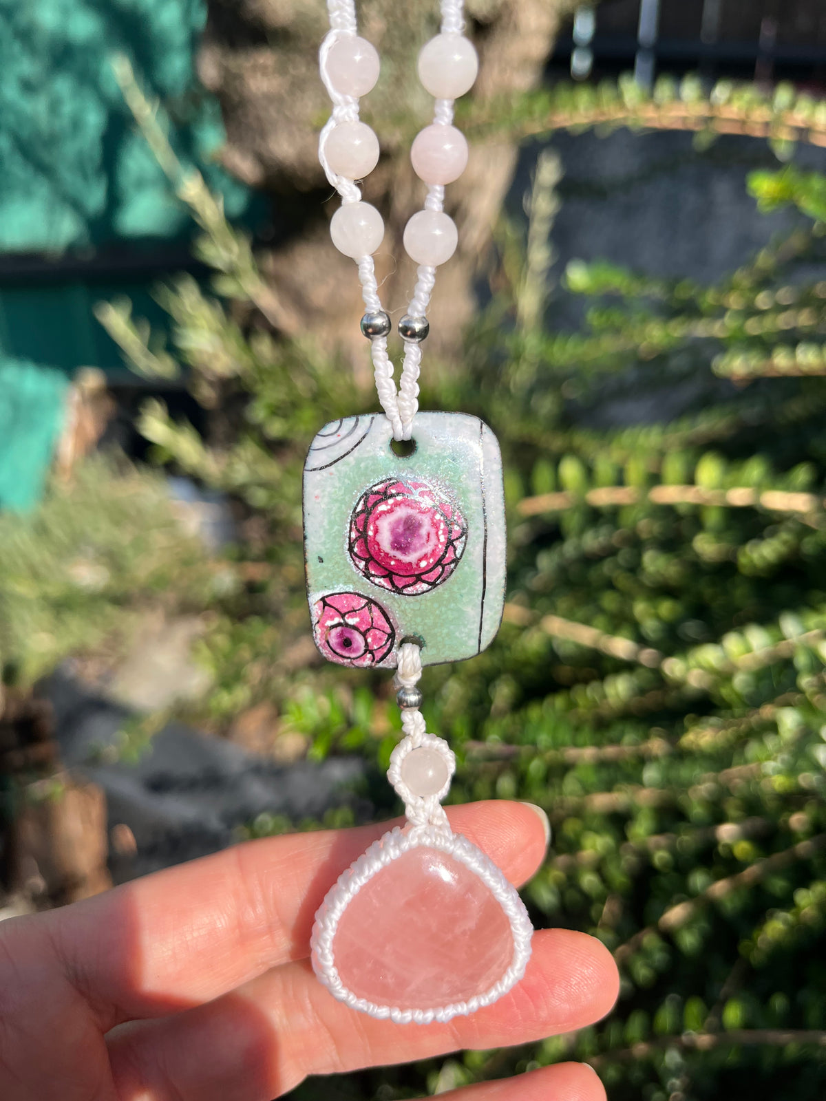Collier-sautoir  MYRIAM'A Médecine de la Rose